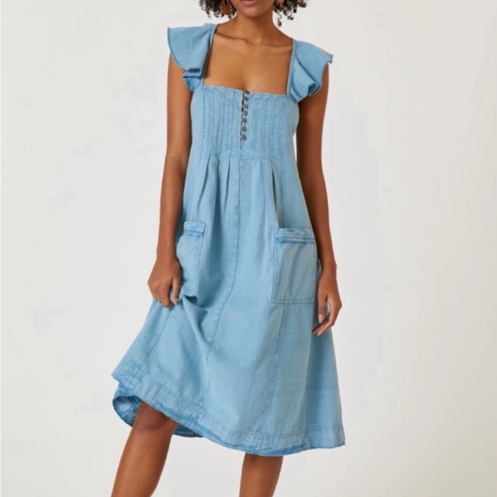 NWT Anthropologie Flutter Dress Size XS
